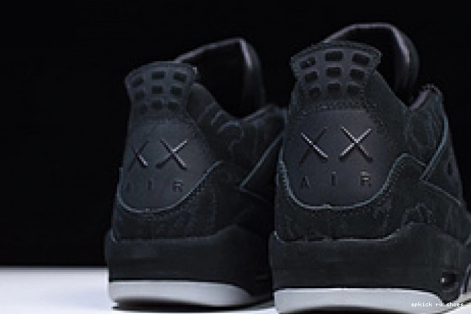 Rep Jordan Air kaws 930155 4 retro 001 Nike black 0819